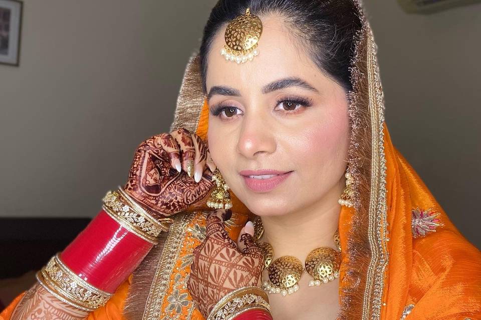 Bridal makeup