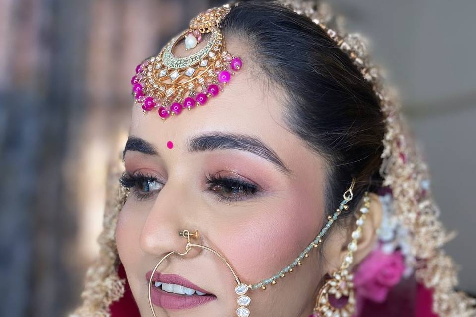 Bridal makeup