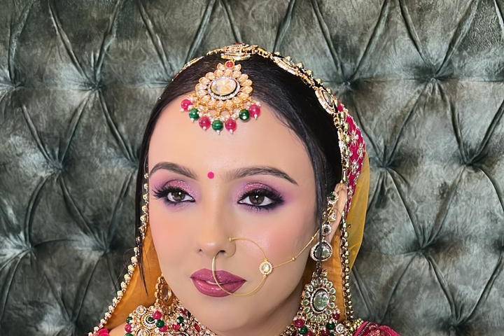 Bridal makeup