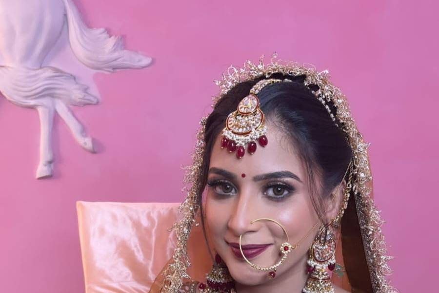 Bridal makeup