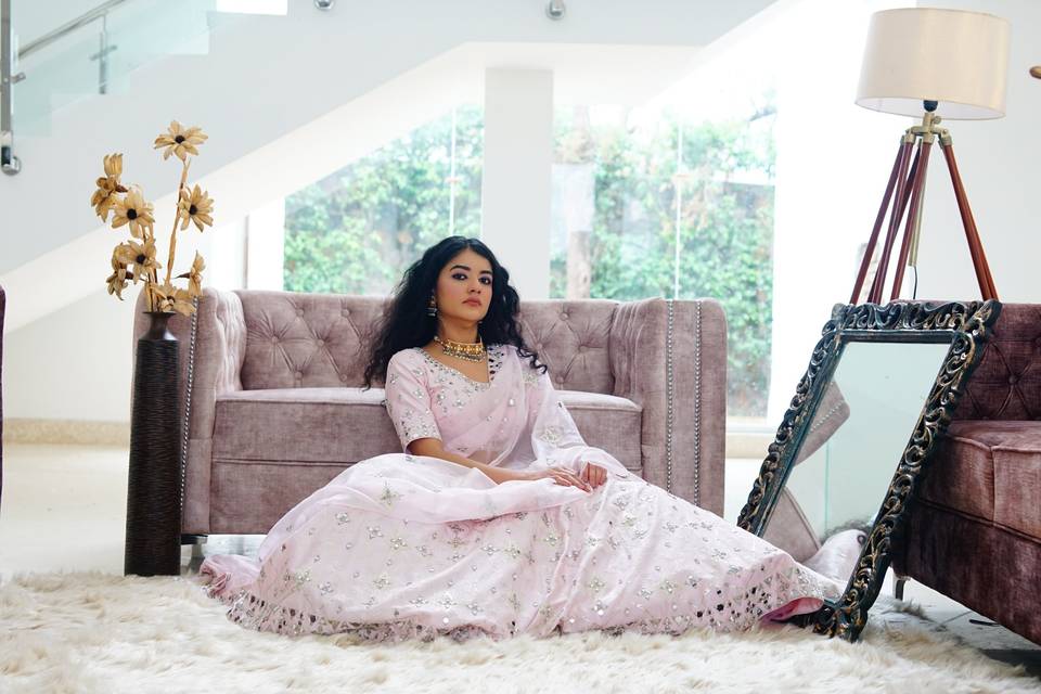 Pink Lehenga