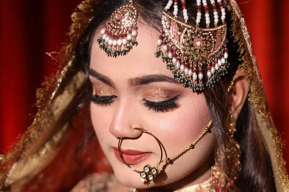 Bridal makeup