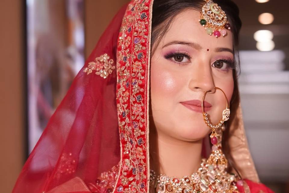 Bridal makeup