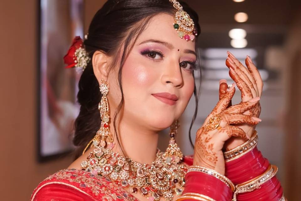 Bridal makeup