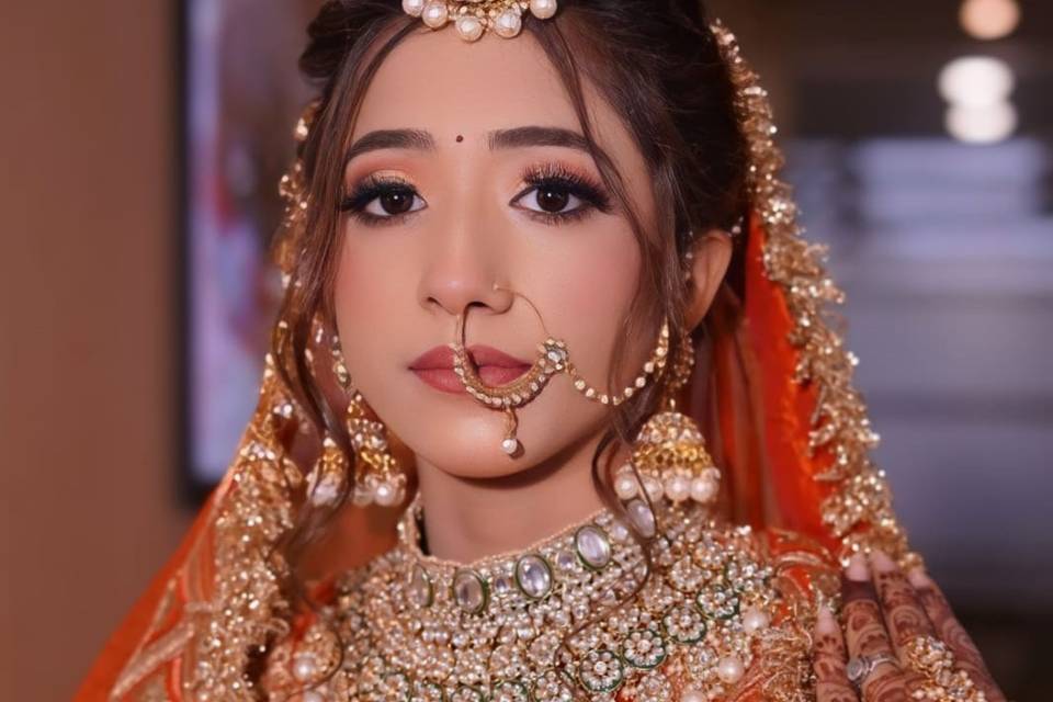 Bridal makeup