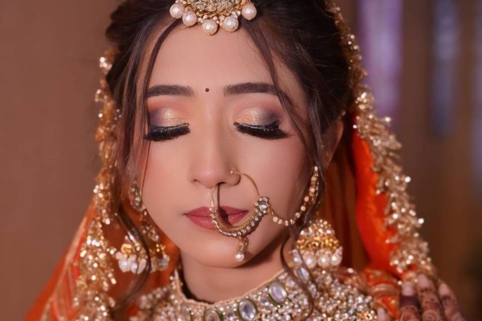 Bridal makeup