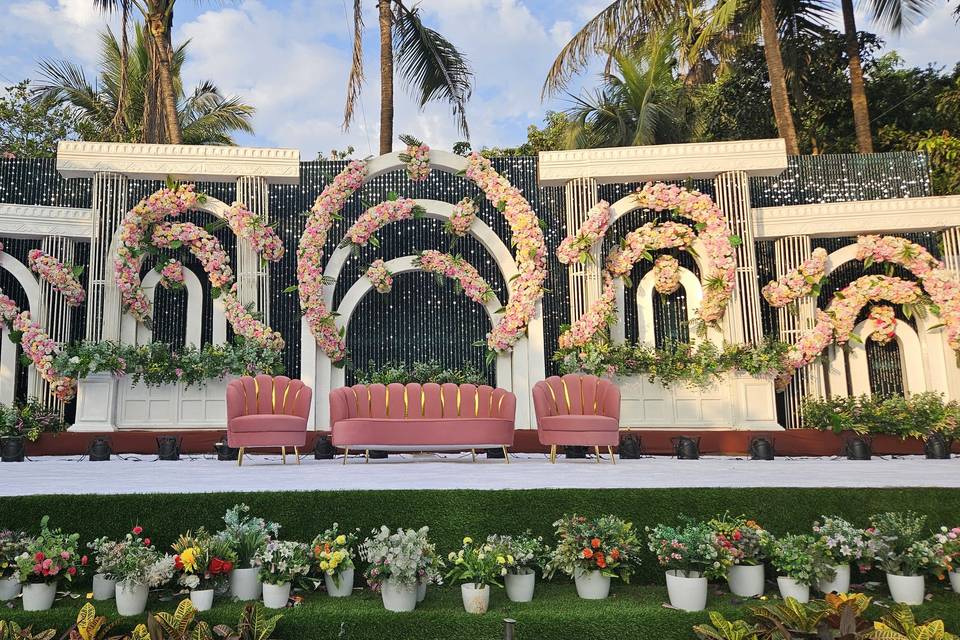 Main stage with gazebo