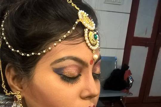 Bridal makeup