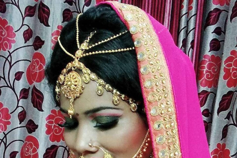 Bridal makeup