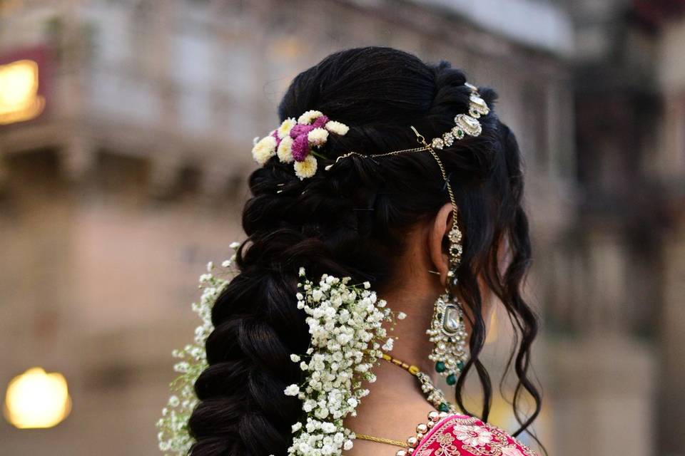 Bridal hair style
