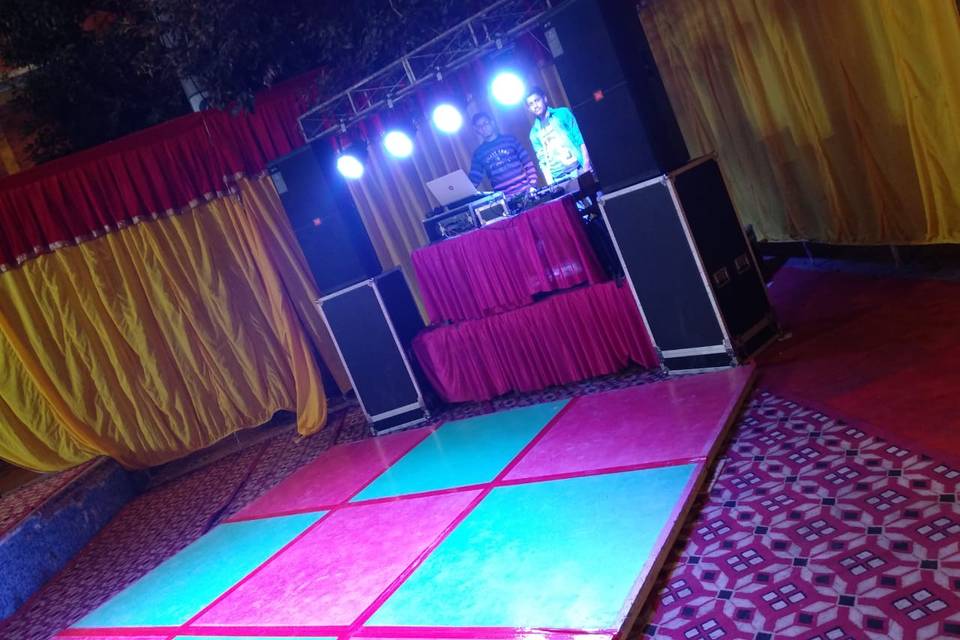 DJ and dance floor