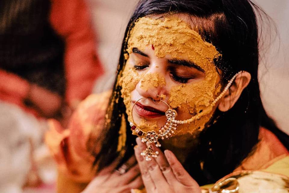 Haldi Bride