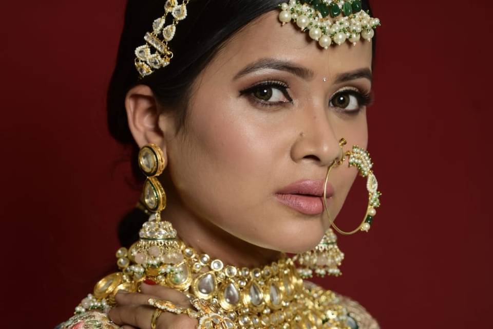 Bridal makeup