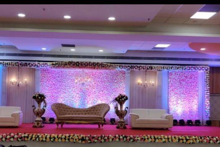 Reception stage