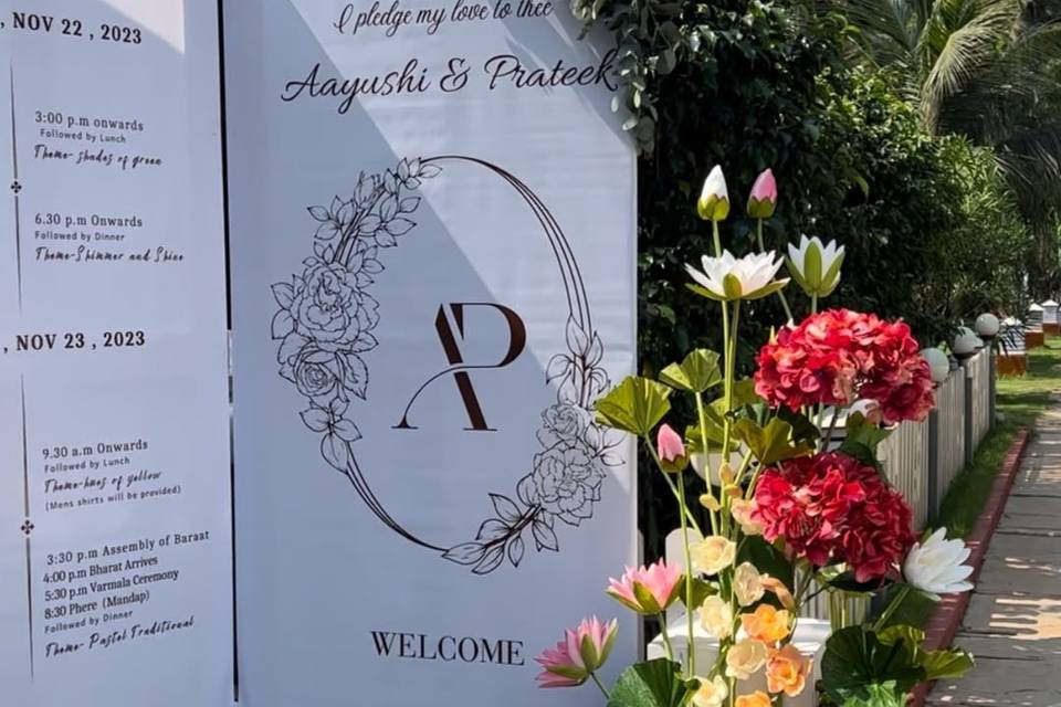 Entrance decor