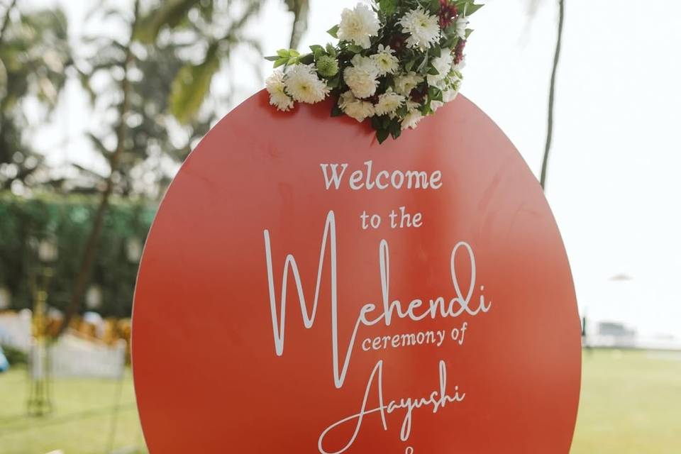 Entrance decor