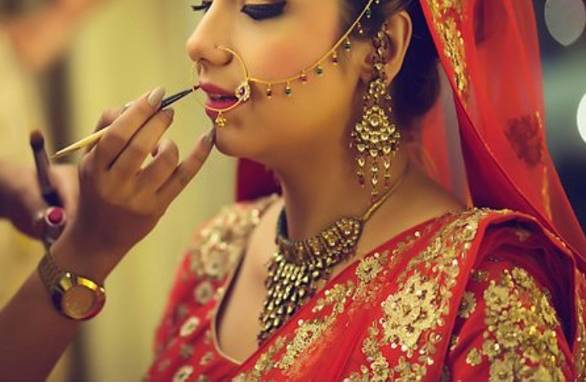 Bridal makeup