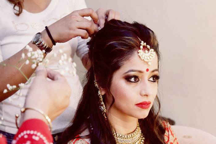 Bridal makeup