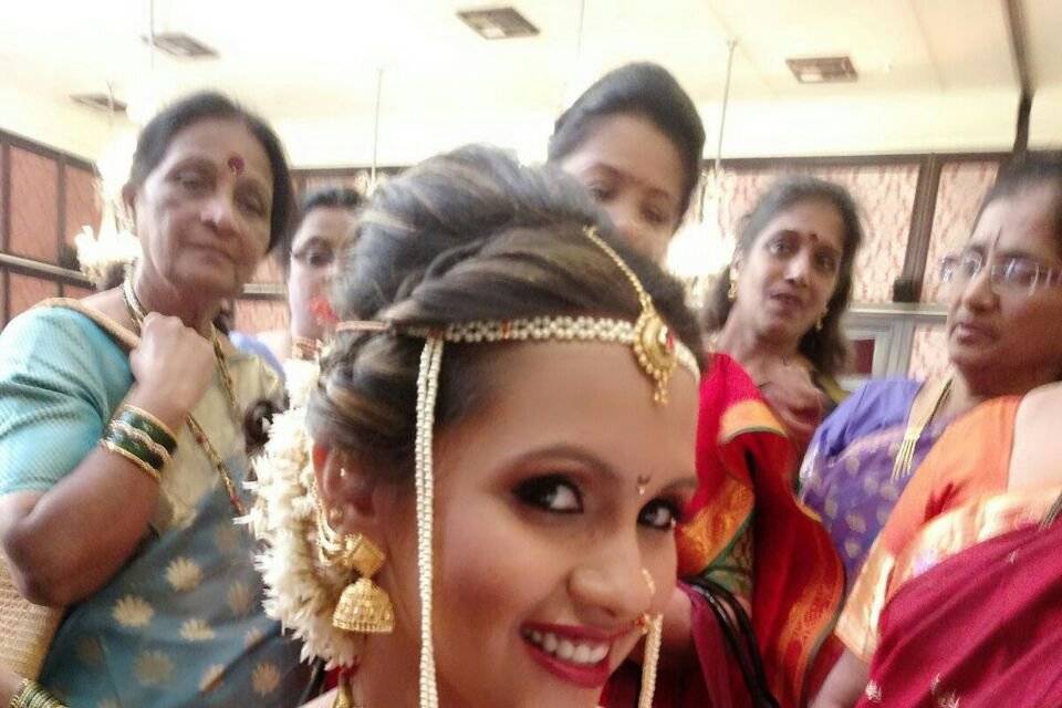 Bridal makeup