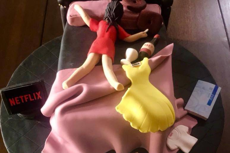 Customised cake