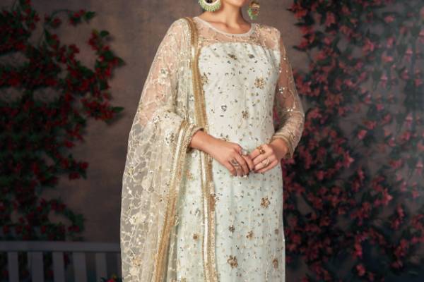 Thread Embroidery Salwar Suit