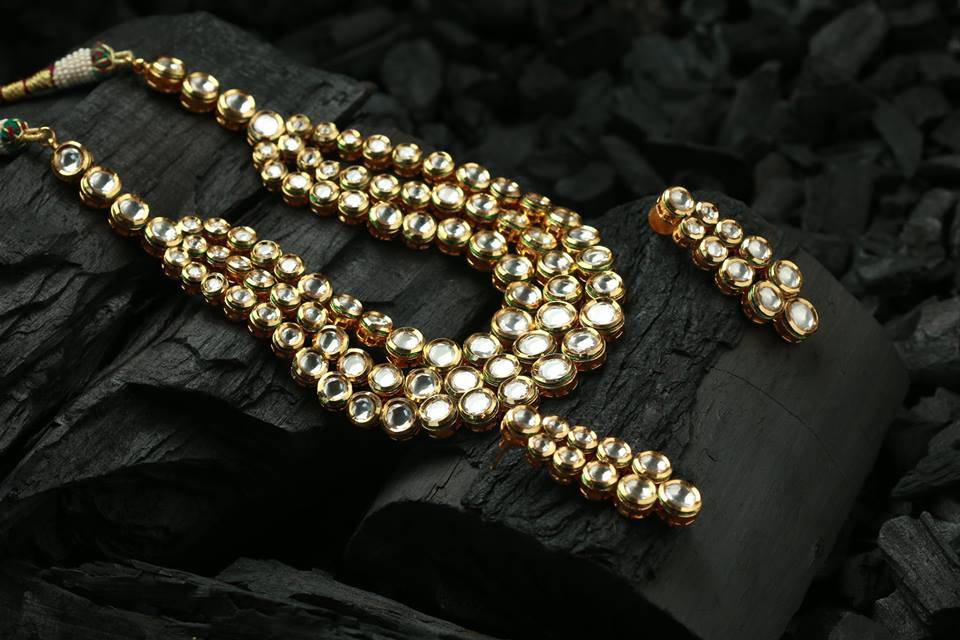 Kundan Jewellery Set