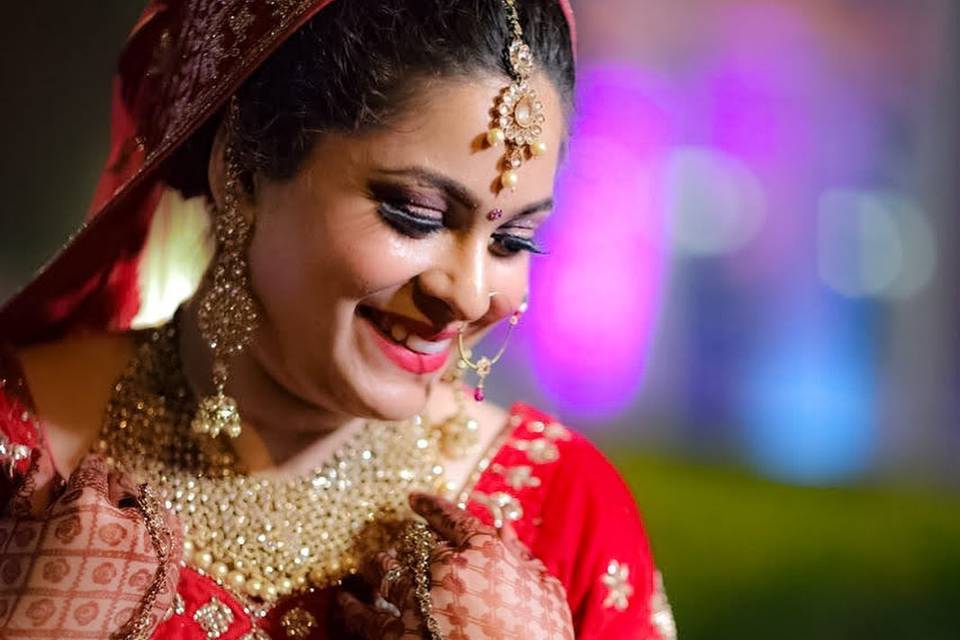 Bridal makeup