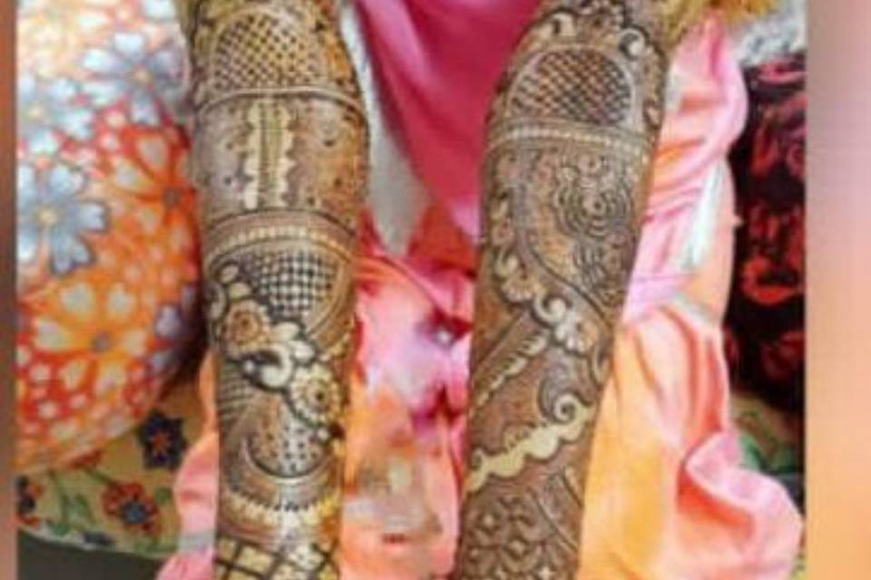 Bridal mehndi