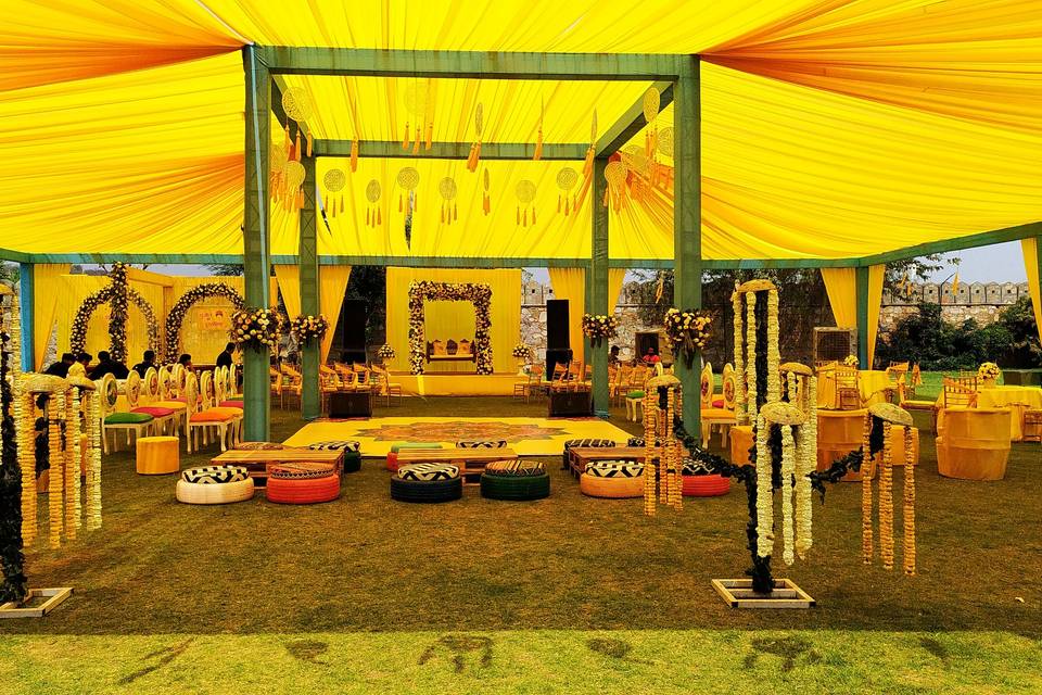 Haldi decor