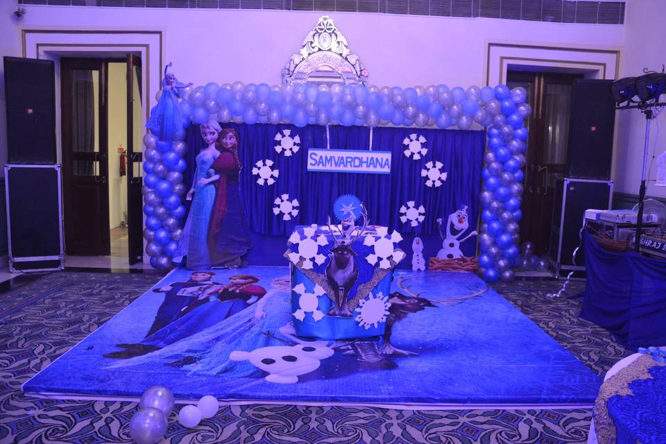 Birthday Decor frozen theme