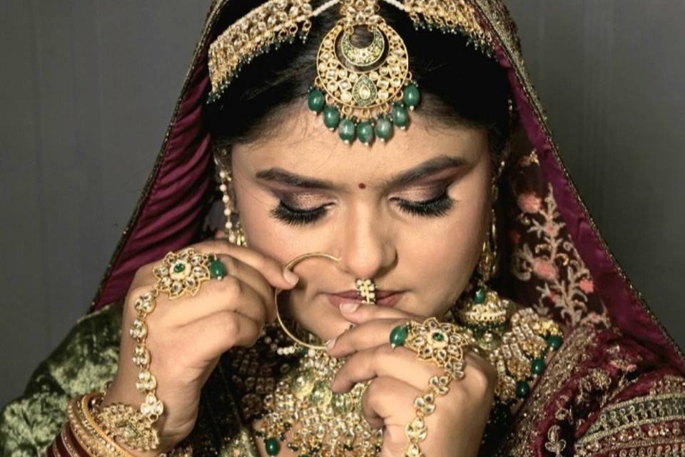 Bridal makeup