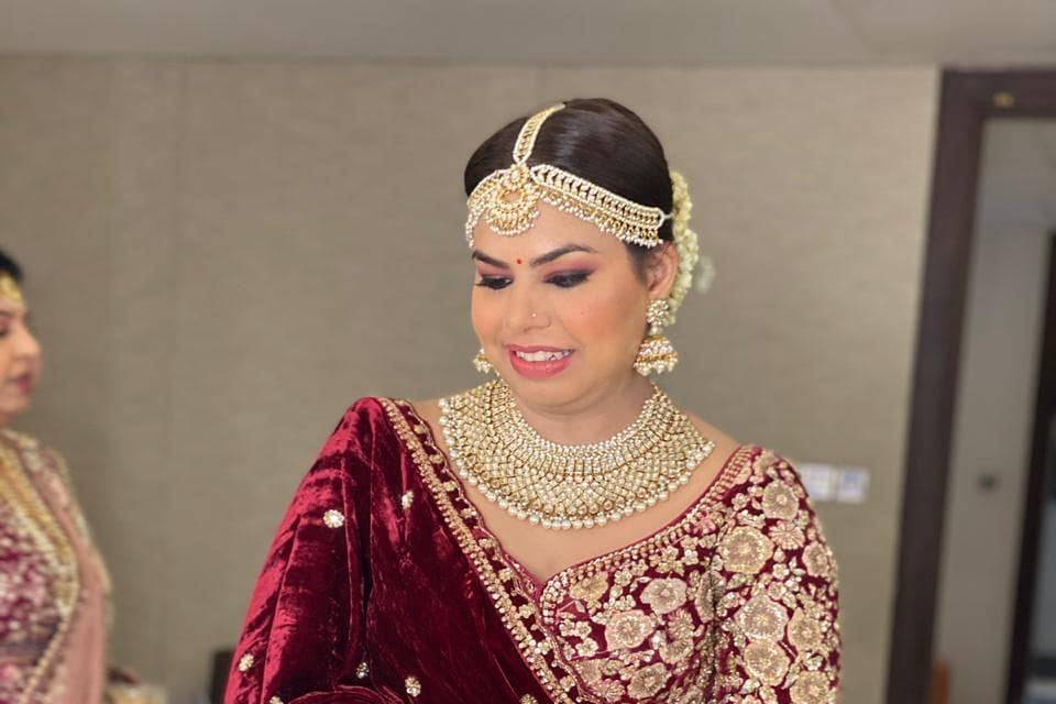 Bridal makeup