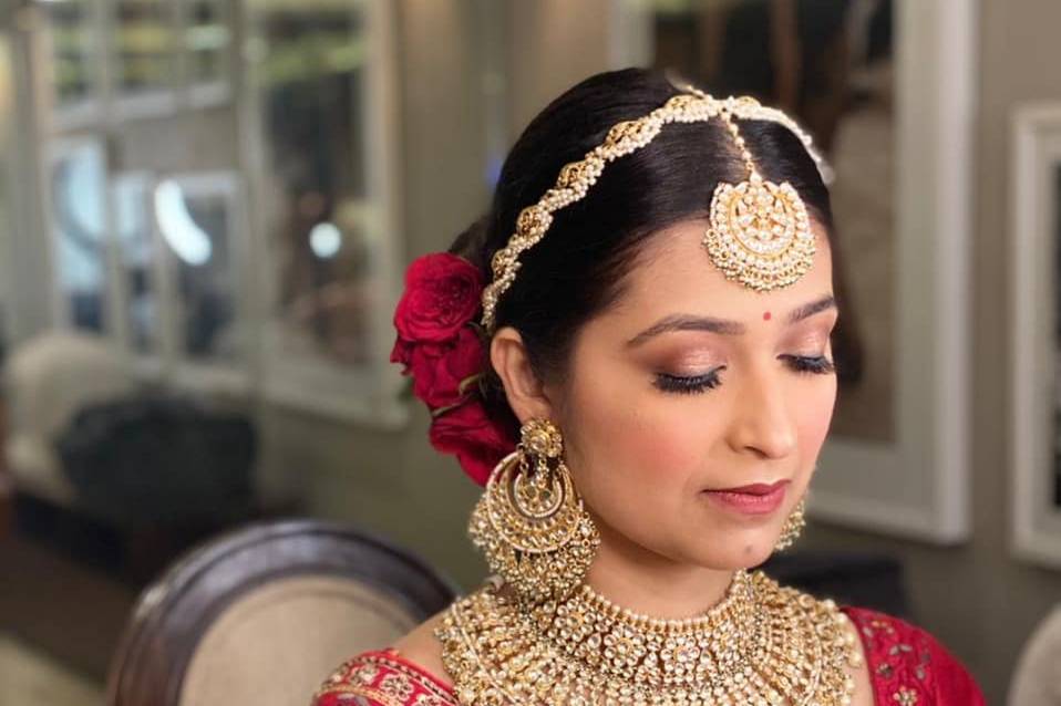 Bridal makeup