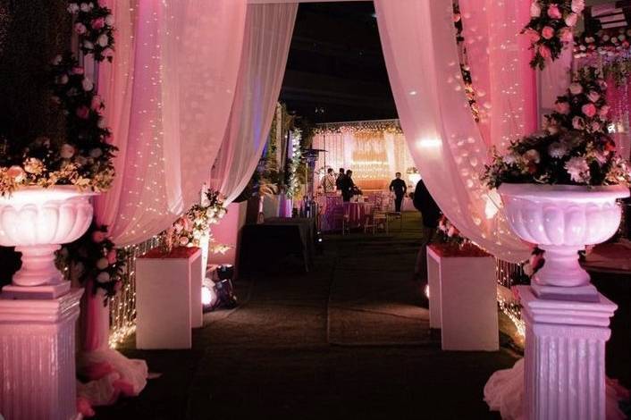 Wedding entrance