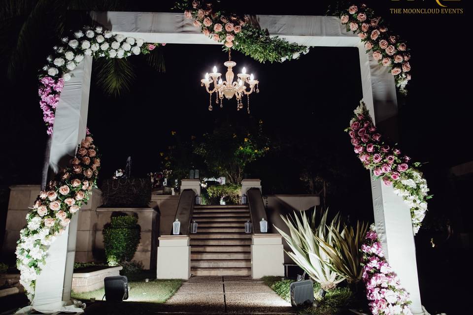 Wedding entrance