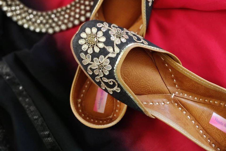 Bridal Lehenga - Haute Steppers - footwear  (32)