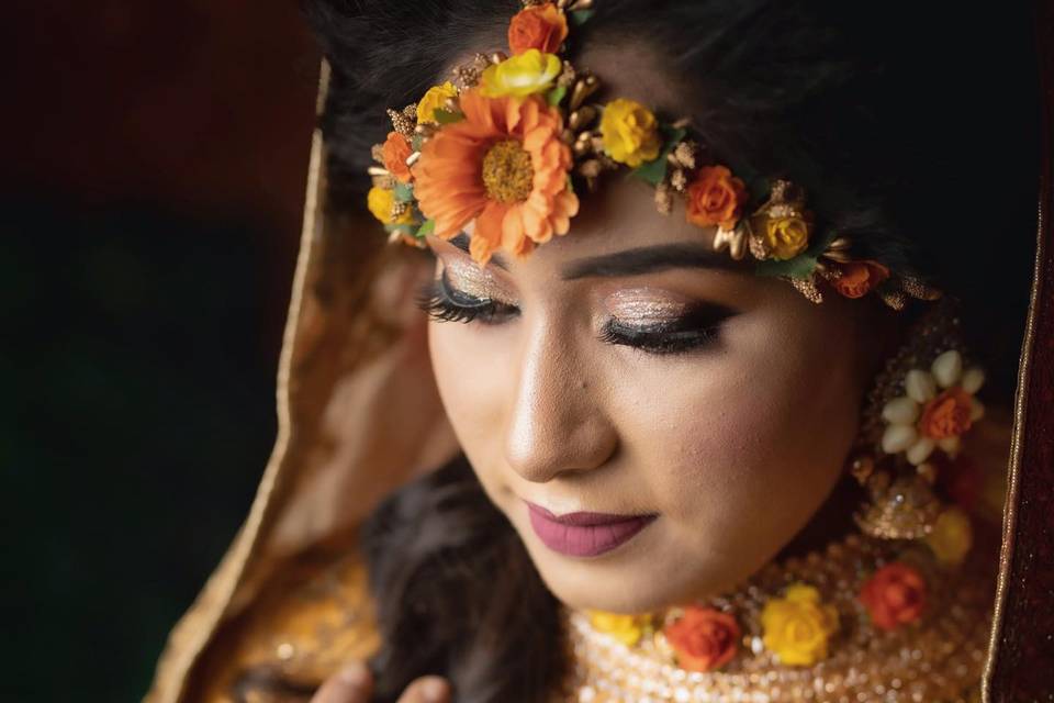 Bridal look