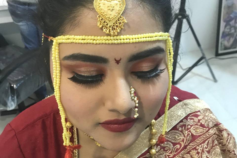 Bridal makeup