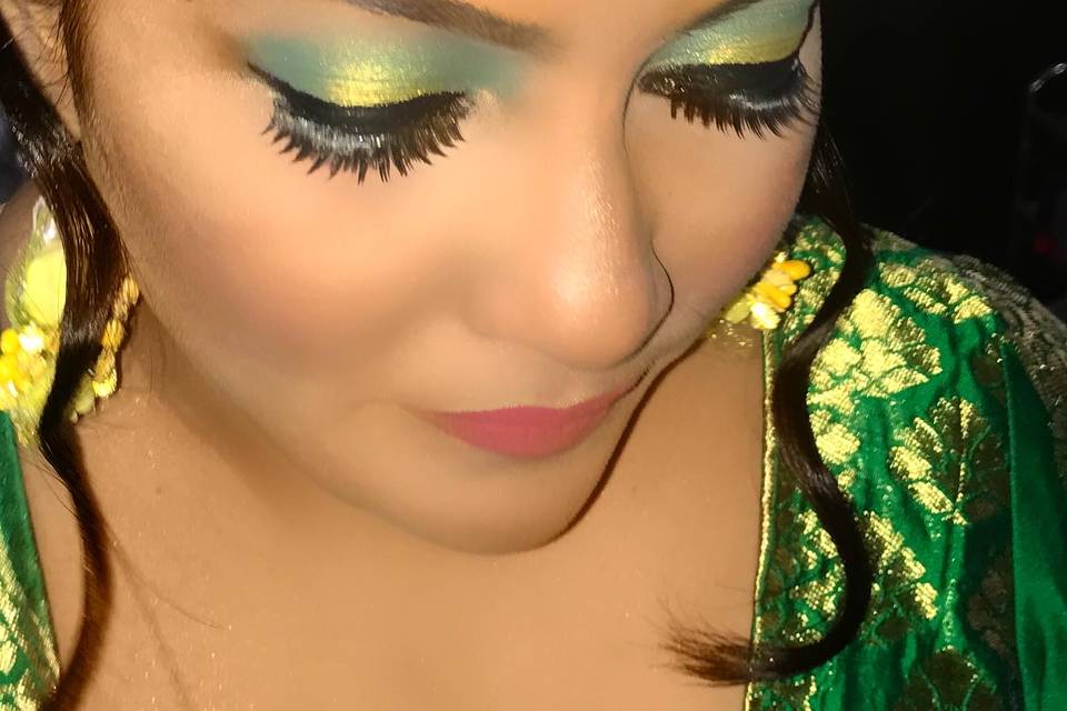 Bridal makeup