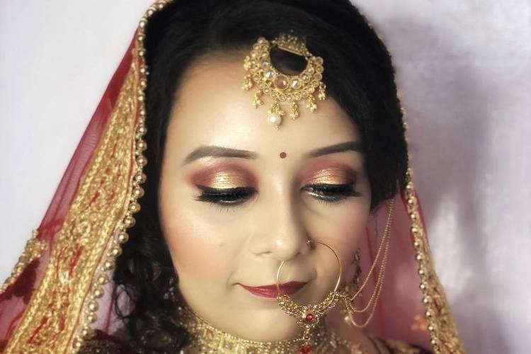 Bridal makeup