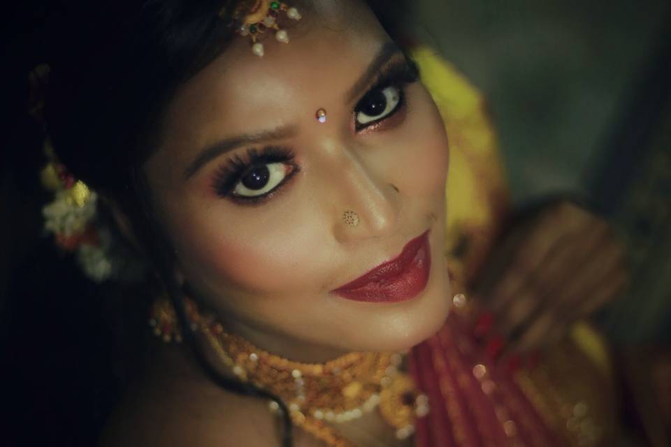 Bridal makeup