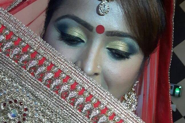 Bridal makeup