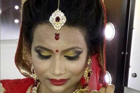 Bridal makeup