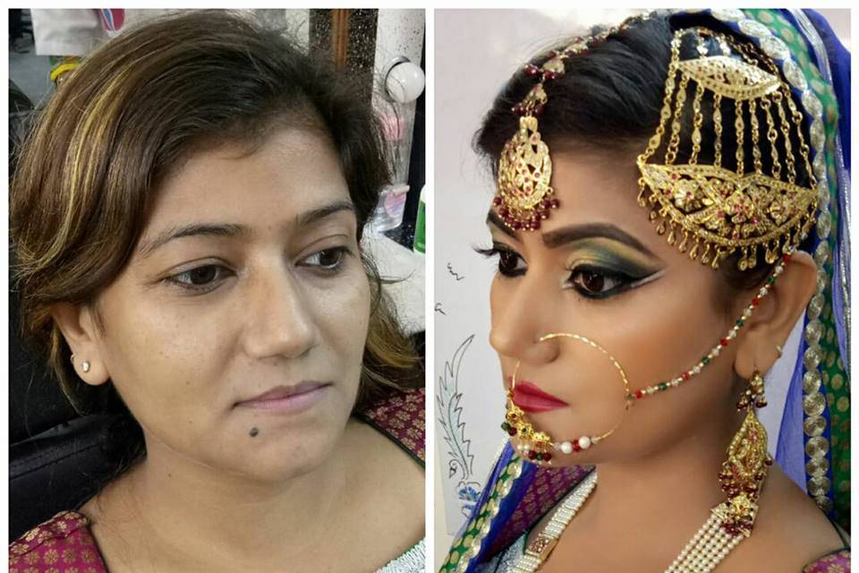 Bridal makeup