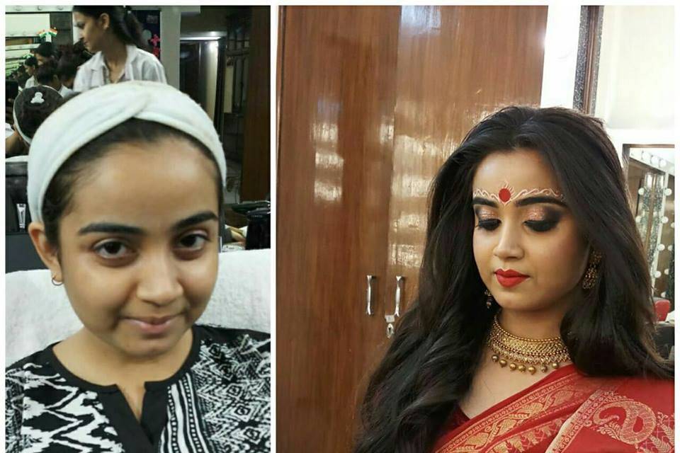 Bridal makeup