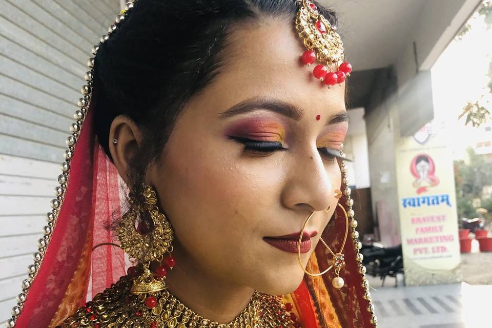 Bridal makeup