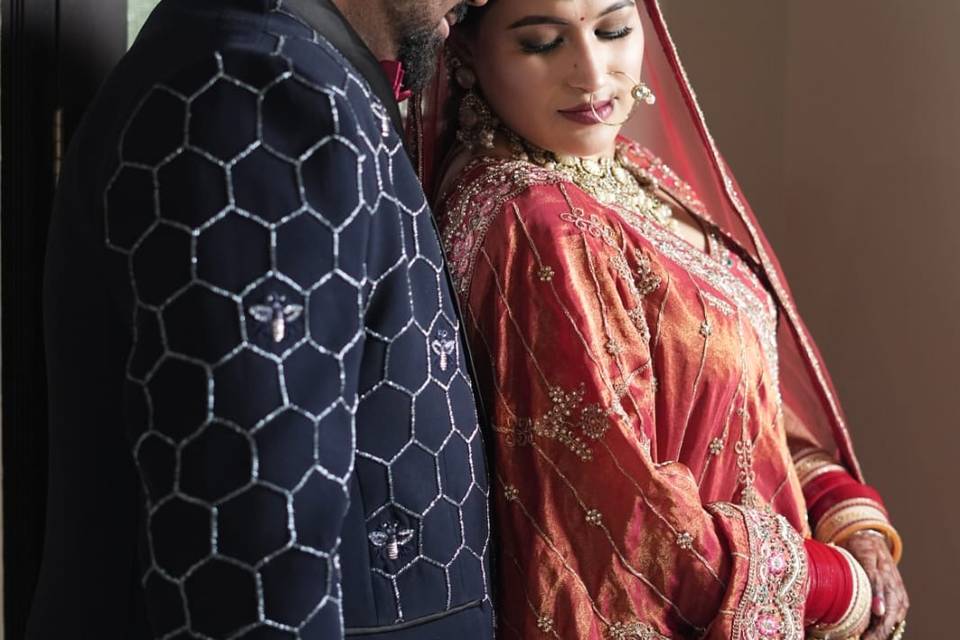 Bridal makeup
