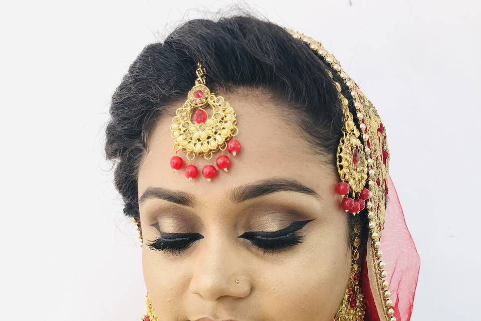 Bridal makeup