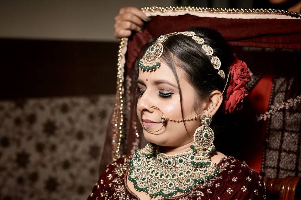 Bridal makeup