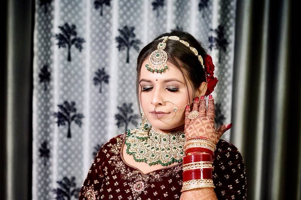 Bridal makeup